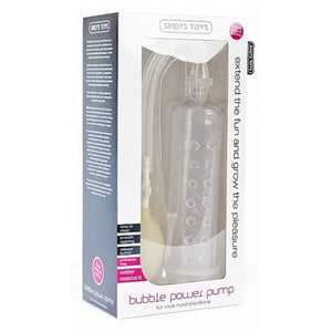 BUBBLE POWER PUMP - CLEAR