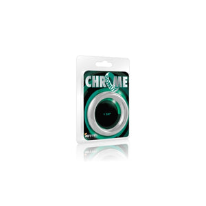 CHROME DONUT COCK RING - 1.75IN