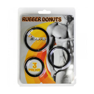 3 PACK RUBBER RINGS 1.5, 1.75 AND 2 INCH