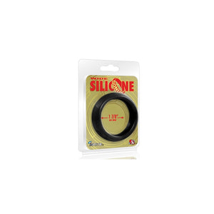WIDE SILICONE DONUT - BLACK (1.88/48MM)