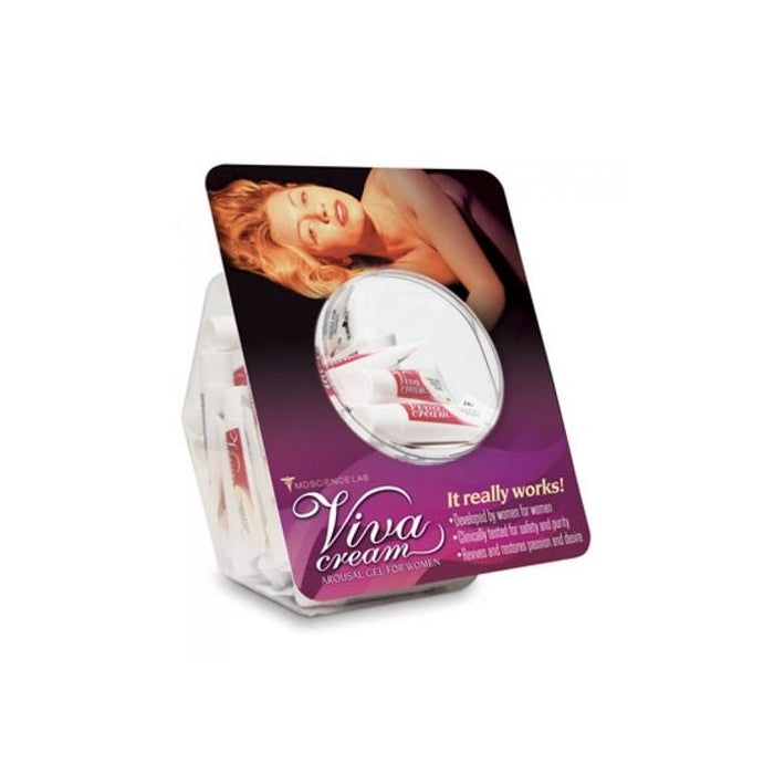VIVA CREAM 7.5ML TUBE - 50CT FISHBOWL
