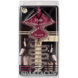 TWEEZER Y-STYLE W/ CLIT CLAMP - ADJ.