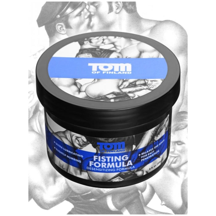 TOM OF FINLAND FISTING FORMULA DESENSITIZING CREAM- 8 OZ