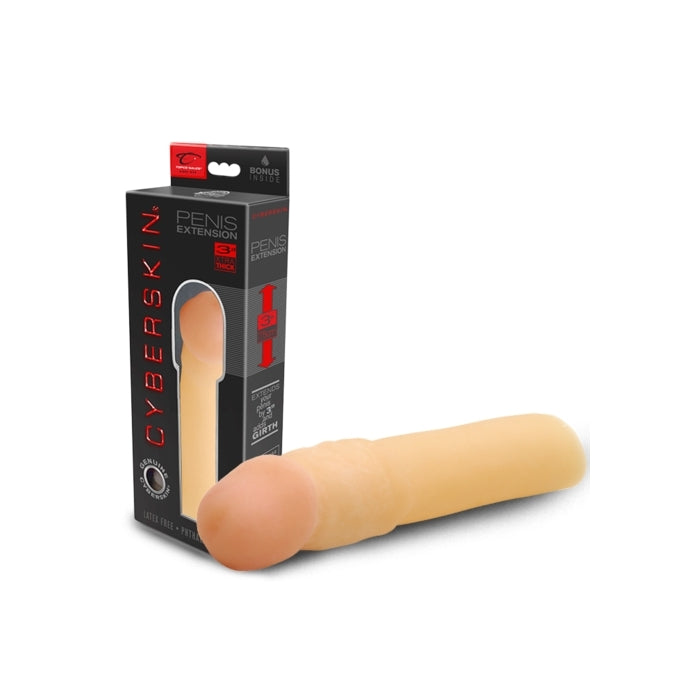 CYBERSKIN 3-INCH TRANSFORMER PENIS EXTENSION