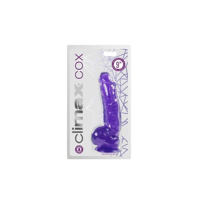 CLIMAX COX 9IN COLOSSAL COCK, NAUGHTY PURPLE