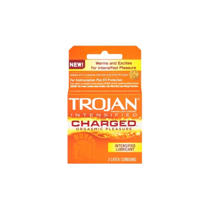 TROJAN 3'S CHARGED ORGASMIC PLEASURE