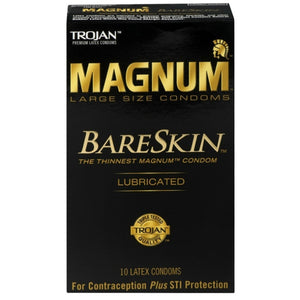 TROJAN MAGNUM BARESKIN 10CT