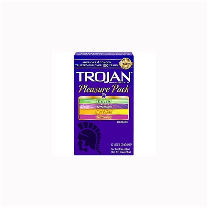TROJAN PLEASURE PACK 12CT
