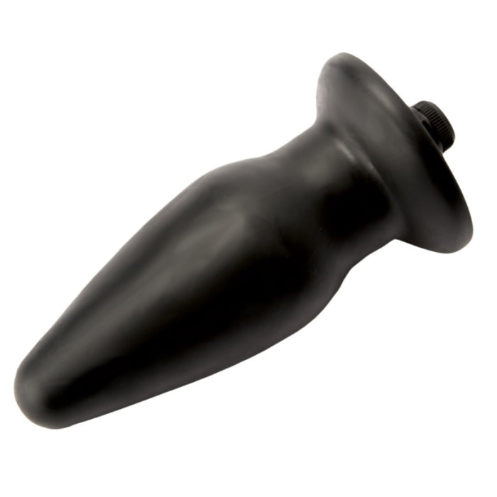 ANAL PLUG - SILICONE - BLACK - LARGE
