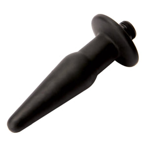 ANAL PLUG - SILICONE - BLACK - SMALL