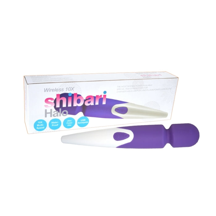 SHIBARI HALO WIRELESS PURPLE 10X SPEEDS RECHARGEABLE